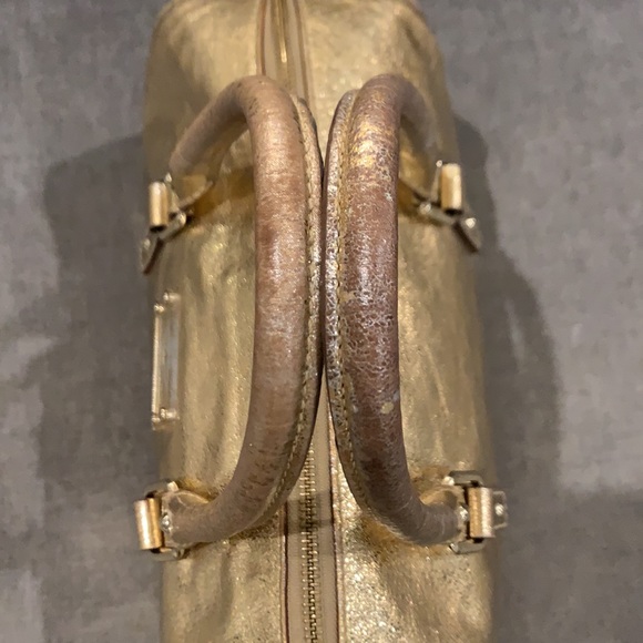 kate spade Bags Kate Spade Gold Metallic Leather Purse Poshmark